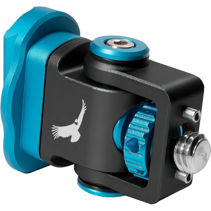 Kondor Blue Mini Lock QR Swivel Tilt Monitor Mount with ARRI Pin (Pan/Tilt) (Raven Black)