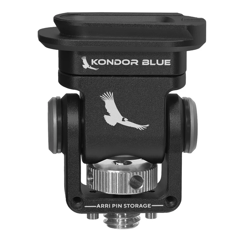 Kondor Blue Mini Lock QR Swivel Tilt Monitor Mount with ARRI Pin (Pan/Tilt) (Raven Black)