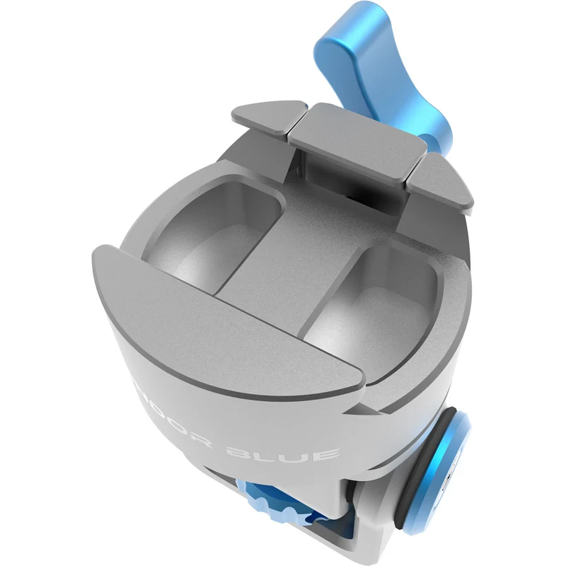 Kondor Blue Swivel Tilt Monitor Mount with Arri Pin (Pan/Tilt) (NATO Clamp Version) (Space Gray)