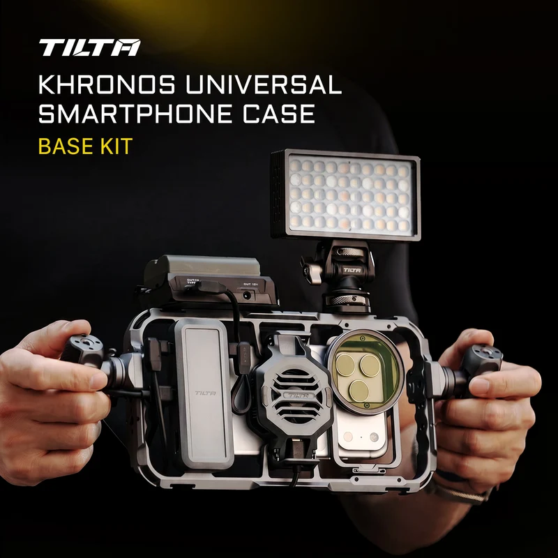 Tilta Khronos Universal Smartphone Case Base Kit - Space Gray
