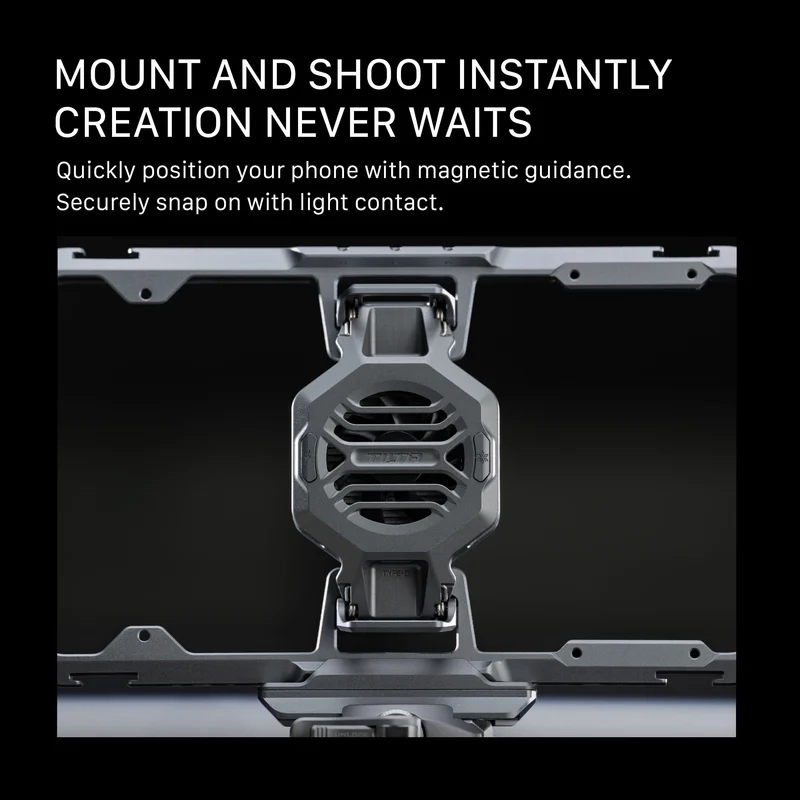 Tilta Khronos Cooling System for Universal Smartphone Case - Space Gray