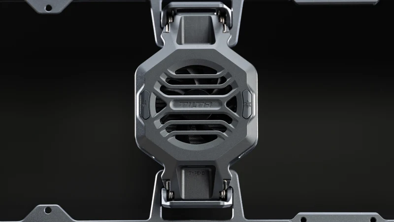 Tilta Khronos Cooling System for Universal Smartphone Case - Space Gray