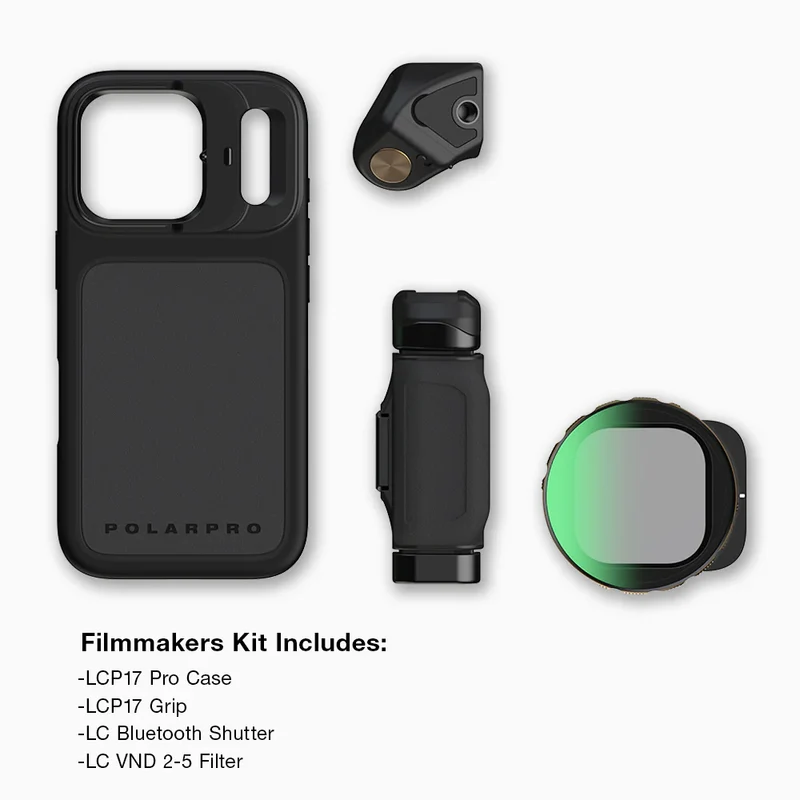 PolarPro LiteChaser 17 Case for iPhone 17 Pro Max (Filmmaker kit) - Open Box