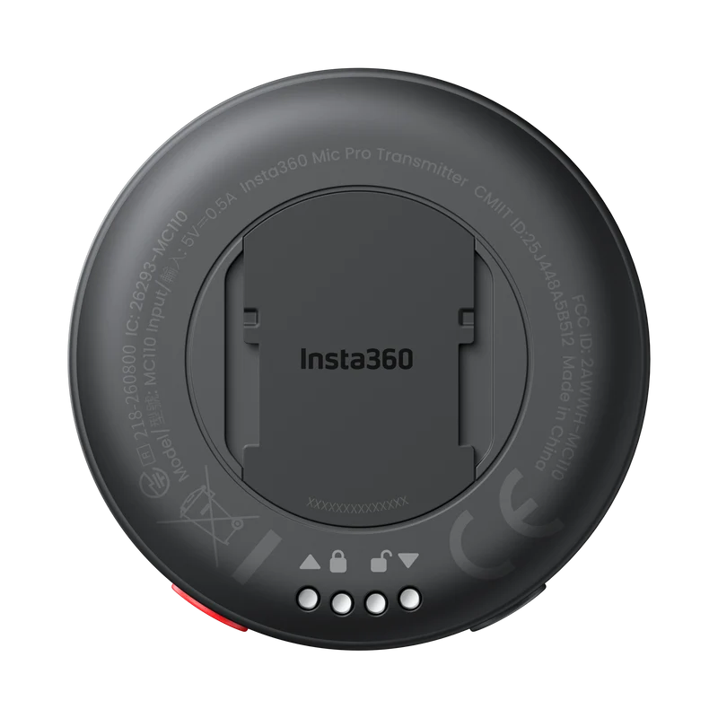 Insta360 Mic Pro Transmitter (Midnight Black)