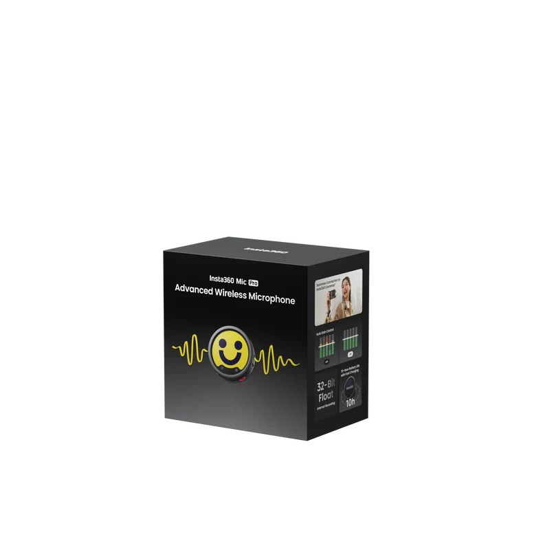 Insta360 Mic Pro Transmitter (Midnight Black)